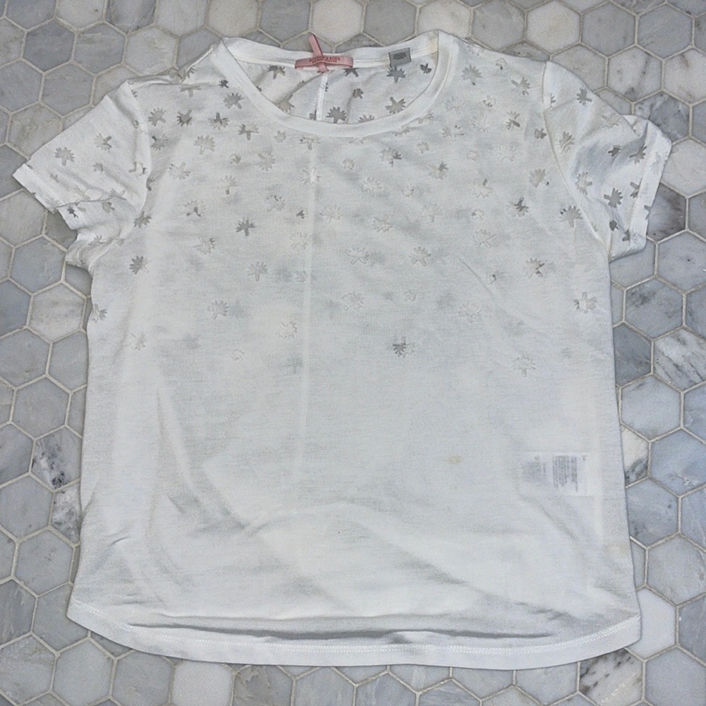 Scotch & Soda Palm Tree Cutout Short Sleeve